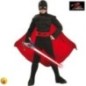 Disfraz zorro musculoso generacion z 8-10 años