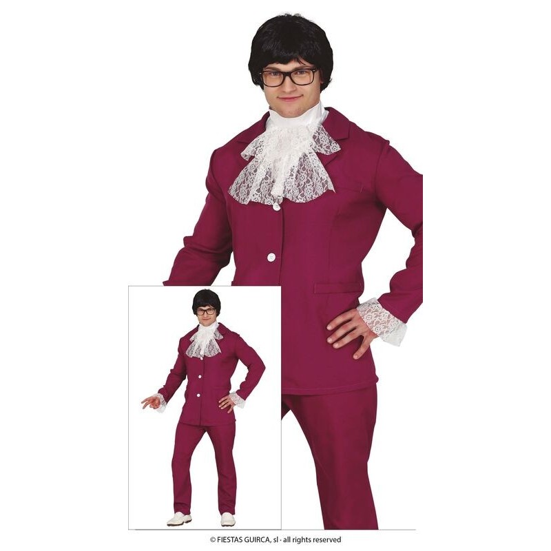 Disfraz Austin powers para hombre tallas