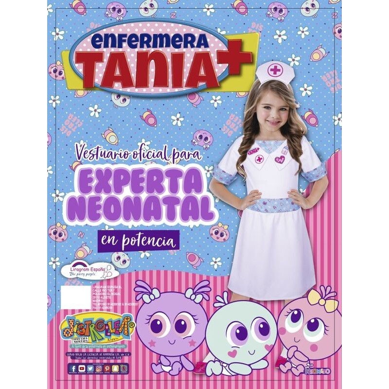Disfraz enfermera Tania distroller