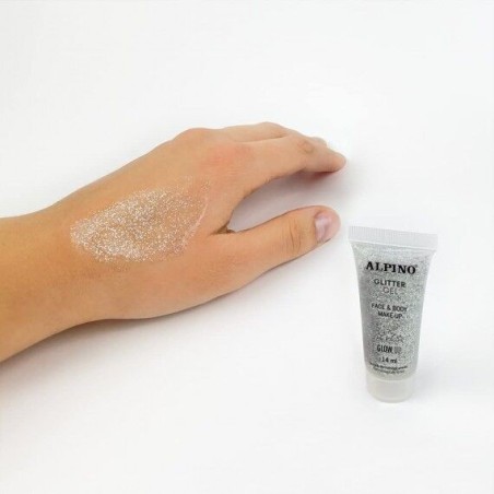 Maquillaje glitter gel plata 8413240613480 DL000615
