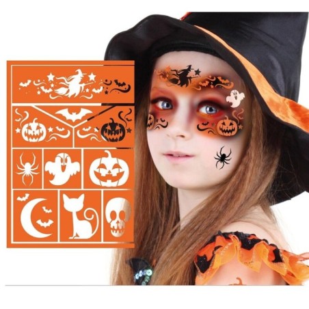 Plantilla de maquillaje halloween bruja 8434077159040 15904