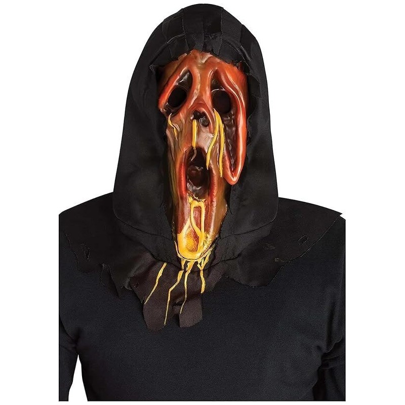 Mascara Scream Ghost Face quemada adulto
