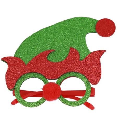 Gafas elfo purpurina con nariz 1876500002665 00266CH