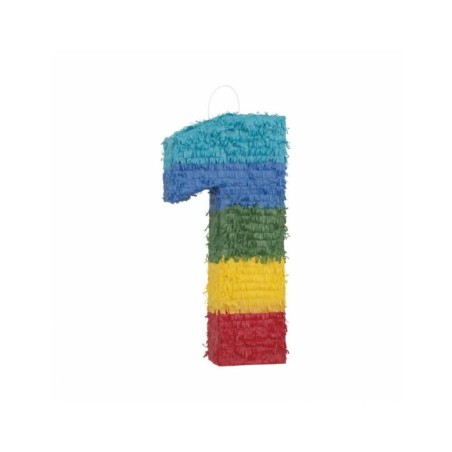 Piñata numero Multicolor 50 cm