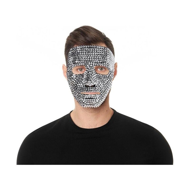 Mascara strass gemas brillantes