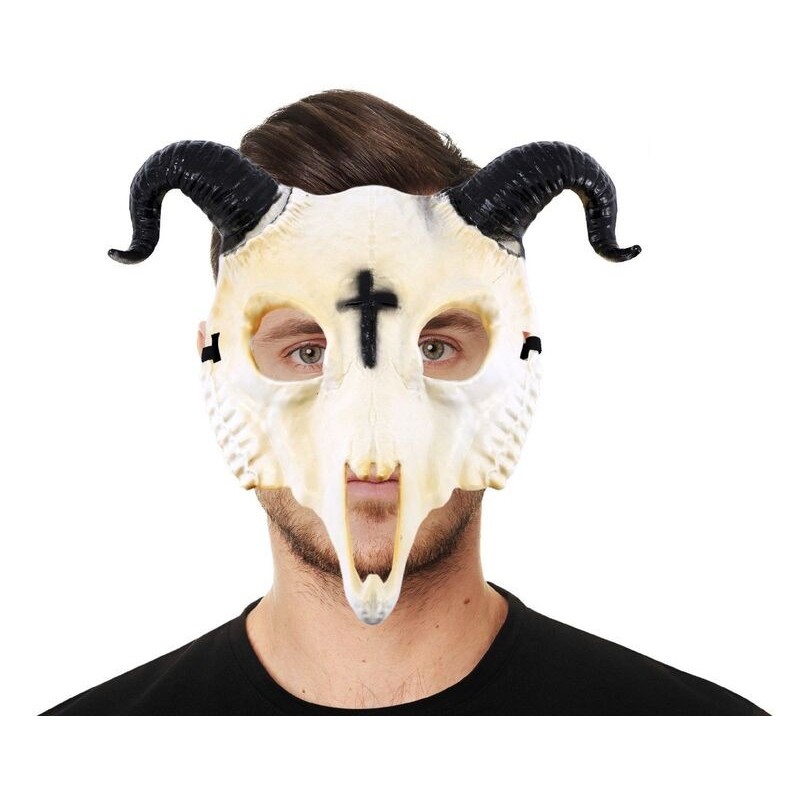 Mascara satanica craneo canerno