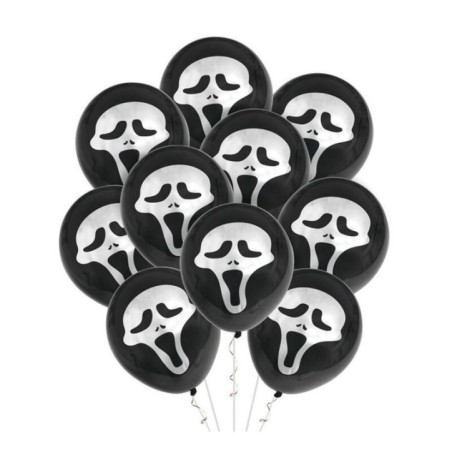 globos-fantasma-scream-latex-10-uds-30-cm-50192-8433584501922