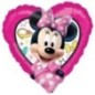Globo minnie mouse corazon rosa para helio o aire