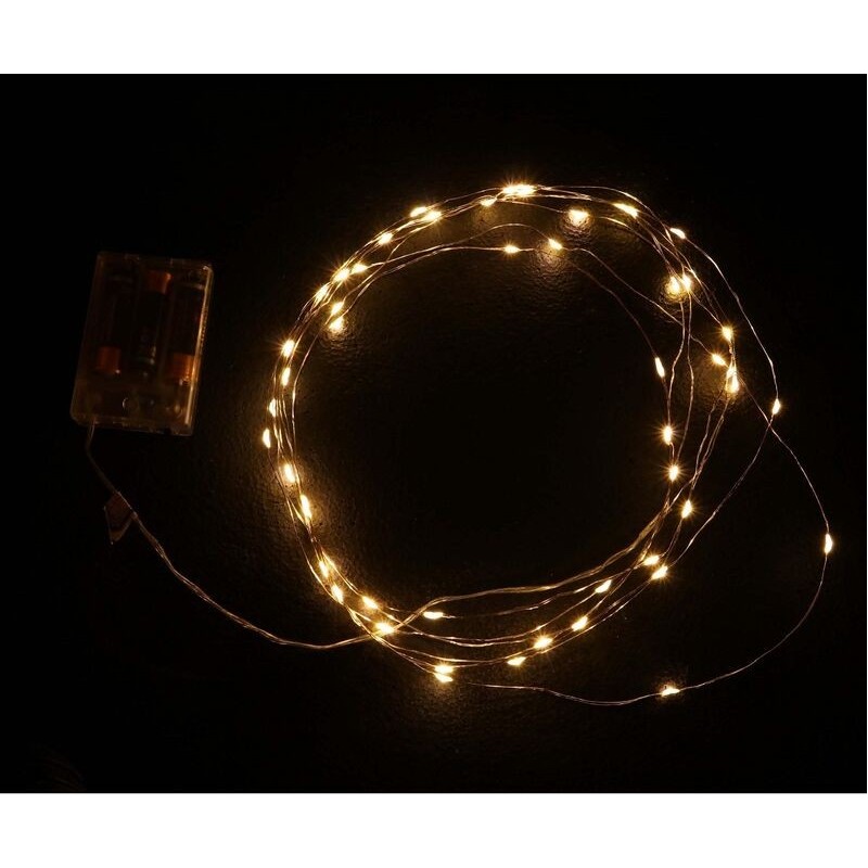 Hilo de led blanco calido 5 metros