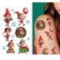 Tatuajes elfos navidad