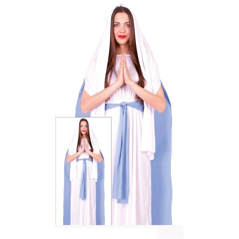 Disfraz Virgen Maria para mujer