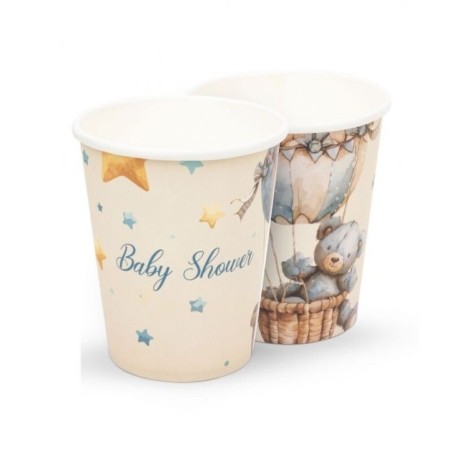 vasos-baby-shower-osito-globo-8-uds-33572-