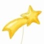 Globo estrella fugaz foil 103x48 cm