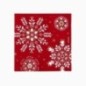 Servilletas navidad rojas 30 uds de  33 cm