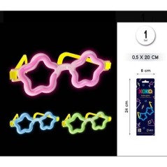 gafas neon glow forma estrella 94452 8433584944521