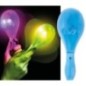 Maraca con luz led 15 cm colores surtidos 1 Ud