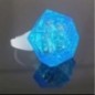 Anillo rey mago con luz color azul