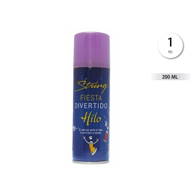 Spray Serpentina morado 200 ml hilo color