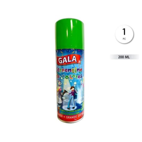 spray serpentina verde 200 ml hilo color 2435 6223006555556