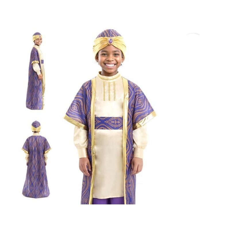 Disfraz Rey Mago Baltasar infantil