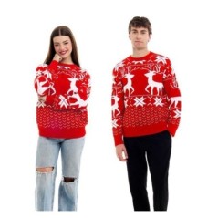 jersey navidad rojo renos adulto unisex 64446 8433584265763 8433584265770 8433584265787