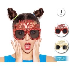 gafas fin de ano happy new year surtido colores 41074 8433584410743