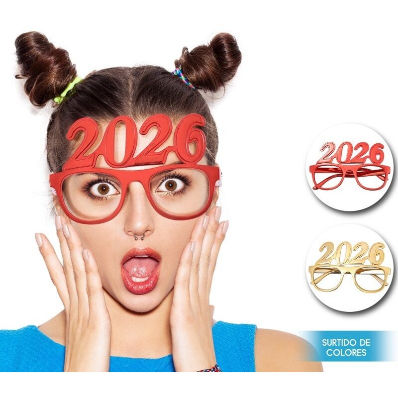 Gafas 2026 nochevieja