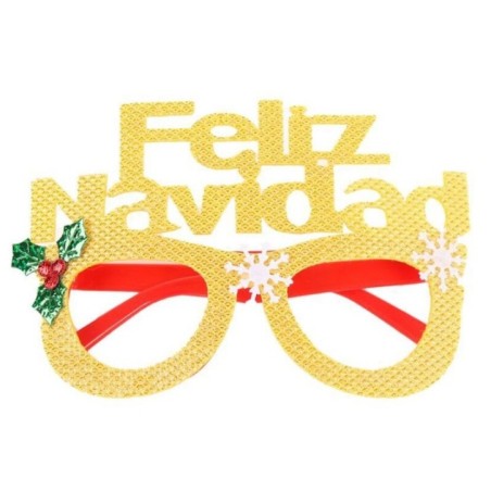 gafas feliz navidad oro 41344 8433584413447