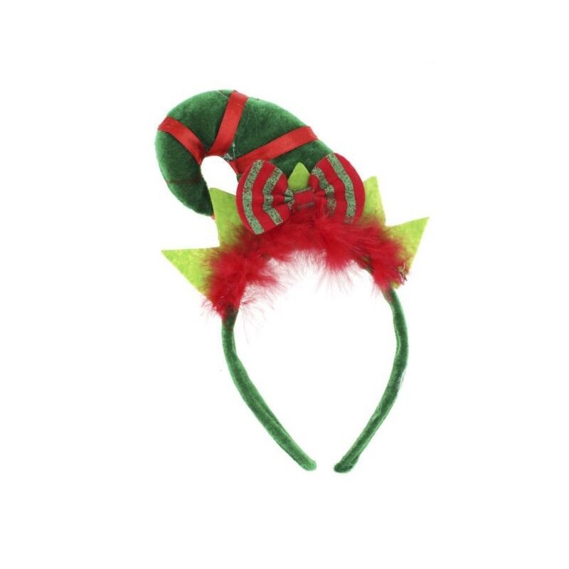 Diadema gorro elfo navidad