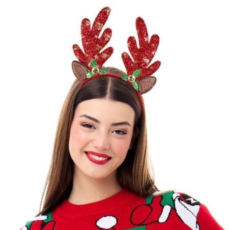 diedema navidena cuernos reno rojos 72128 8433584721283