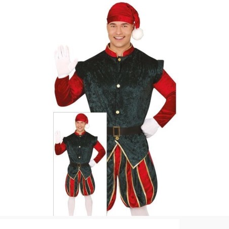 disfraz elfo paje para hombre tallas 64521