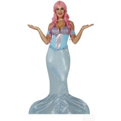 disfraz sirena azul sirenita mujer talla 64537 8434077865712 8434077865729 8434077865736