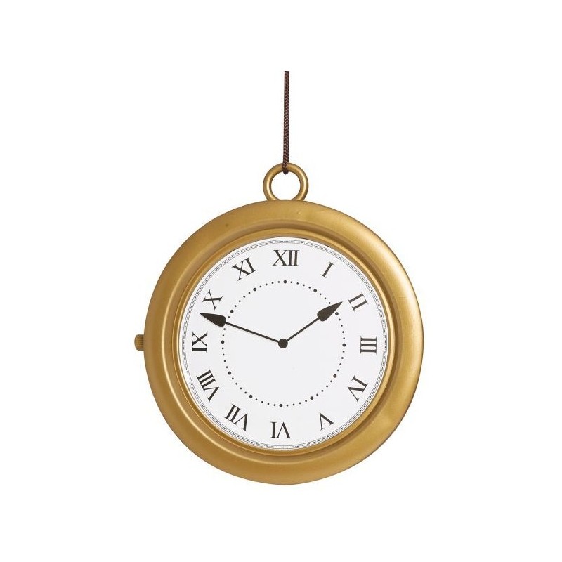 Reloj bolsillo sin cadena gigante 20 cm conejo blanco alicia