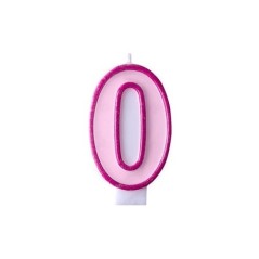 Vela cumpleaños rosa numero para cumpleaños Tus disfraces baratos