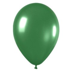 Globo Metal verde Sempertex R12 30 cm 50 uds 7703340238463 R12 530