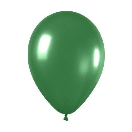 Globo Metal verde Sempertex R12 30 cm 50 uds 7703340238463 R12 530
