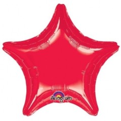 Globo estrella roja 32 jumbo gigante helio foil 80 cm 26635367813 1669399