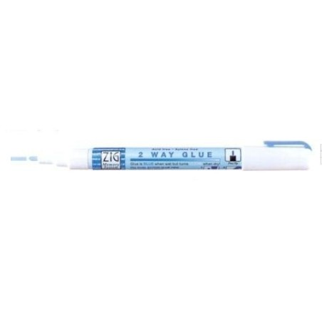 Rotulador adhesivo doble uso punta 1 mm para purpurina globos 4901427929249 MSB 20M