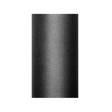 Rollo de tul negro de 008 x 20 metros decoraciones 5902230711068 TIU8 010