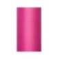 Tul rosa fucsia rollo de 9 mt x 15 cm para decoraciones