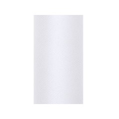 Tul blanco rollo de 9 mt x 15 cm para decoraciones 5901157444837 TIU15 008