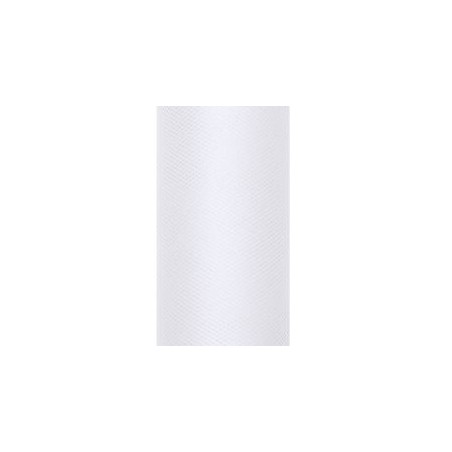 Tul blanco rollo de 9 mt x 15 cm para decoraciones 5901157444837 TIU15 008