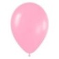 Globo rosa de 30 cm serpentex bolsa 12 unidades