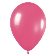 Globo fucsia de 30 cm serpentex bolsa 12 unidades 7703340231037 R12 012 12