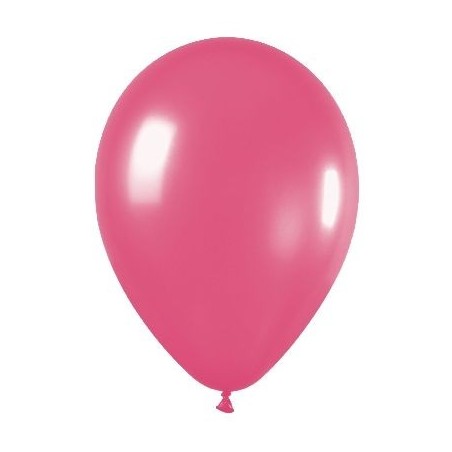 Globo fucsia de 30 cm serpentex bolsa 12 unidades 7703340231037 R12 012 12