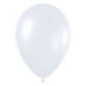 Globo blanco perlado de 30 cm serpentex bolsa 12 unidades