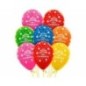 Globos feliz cumpleaños tarta 12 uds de 30 cm sempertex
