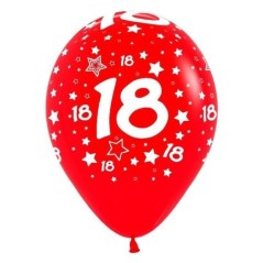 Globos latex n 18 30 cm 12 12 unidades colores surtidos 7703340123912 R12 N18