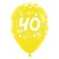 Globos latex nº 40 40 cm 12 12 unidades colores surtidos