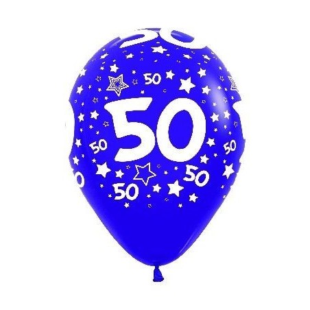Globo latex n 50 30 cm 12 und sempertex colores sutidos 7703340334127 R12 N50D